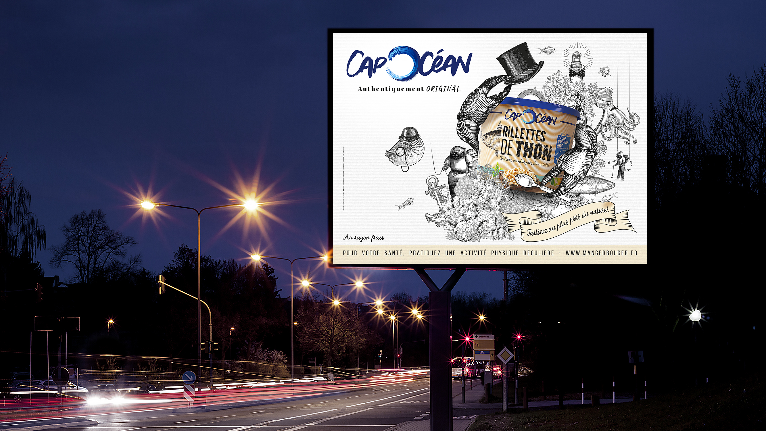 Campagne affichage cap océan