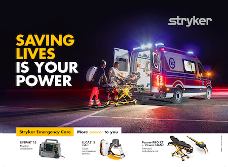 Agence LMWR - Work'n'Roll - LMWR remporte Stryker Emergency care EMEA