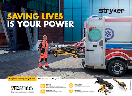Agence LMWR - Work'n'Roll - LMWR remporte Stryker Emergency care EMEA
