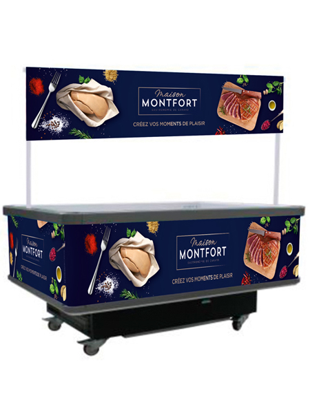 Agence LMWR - Be Work And Roll - Maison Montfort déploie ses nouveaux dispositifs promos avec LMWR.
